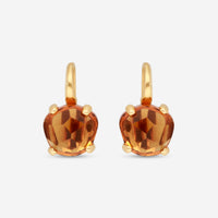 Pomellato Lola 18K Rose Gold Madeira Quartz Earrings A143 - THE SOLIST