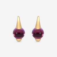 Pomellato 18K Rose Gold Amethyst Earrings O.B004T070I - THE SOLIST