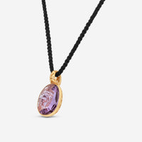Pomellato Arabesque 18K Rose Gold Amethyst Pendant Necklace BM.B001WO7/01 - 107