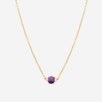Pomellato M'Ama Non M'Ama 18K Rose Gold Amethyst & Tsavorite Necklace F.B502T07TZOI - THE SOLIST