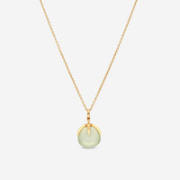 Pomellato Veleno 18K Rose Gold Prehnite Necklace F.A601/07 - THE SOLIST