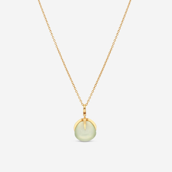 Pomellato Veleno 18K Rose Gold Prasiolite Pendant Necklace F.A601/07-118 - THE SOLIST