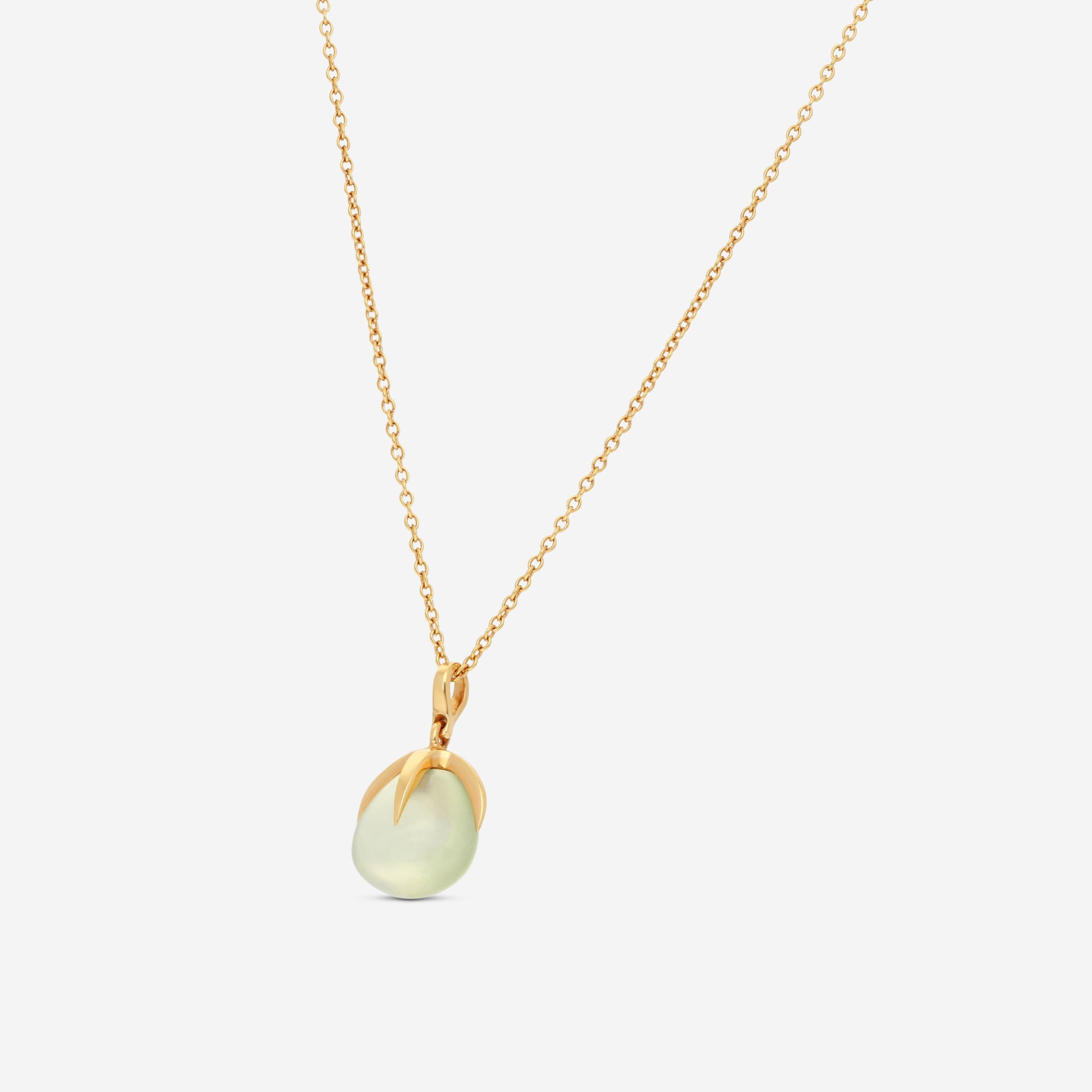Pomellato Veleno 18K Rose Gold Prasiolite Pendant Necklace F.A601/07-118 - THE SOLIST