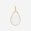 Pomellato Victoria 18K Rose Gold Carved White Agate Pendant M.B103/07/WA-114