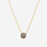 Pomellato Nudo 18K Yellow Gold Diamond Pendant Necklace A136-136