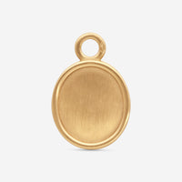 Pomellato Eva 18K Matt Yellow Gold White Agate Cameo Pendant A140 - THE SOLIST