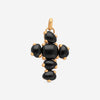 Pomellato Capri 18K Rose Gold Crystal and Onyx Cross Pendant M.A705W07JON-142