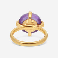 Pomellato Veleno 18K Yellow Gold Amethyst Ring Sz. 6.75 A96 - THE SOLIST