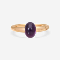 Pomellato M'ama non M'ama 18K Rose Gold Amethyst Ring Sz. 4.75 A.B004T/07OX-97 - THE SOLIST