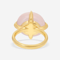 Pomellato Veleno 18K Yellow Gold Rose Quartz Ring Sz. 7 A.B303/07/QR - THE SOLIST
