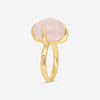 Pomellato Veleno 18K Yellow Gold Rose Quartz Ring Sz. 7 A.B303/07/QR - THE SOLIST