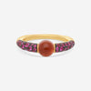 Pomellato M'ama non M'ama 18K Rose Gold Citrine and Pink Sapphire Ring Sz. 6.5 A.B502TO7ZRGE-144 - THE SOLIST