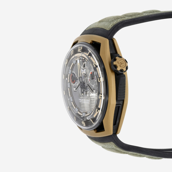 HYT Hastroid Cosmic Hunter Titanium & Carbon Manual Wind Men's Watch H02756-A - THE SOLIST