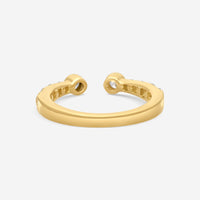 Hearts On Fire Triplicity 18K Yellow Gold Diamond Ring Sz. 6.5 HBATRIPOB0728Y