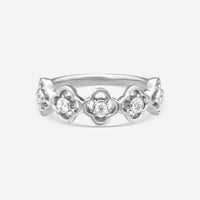 Hearts On Fire Signature 18K White Gold Diamond Ring HBASIGPB00158W-C