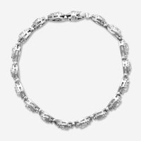 Hearts On Fire Teardrop 18K White Gold Diamond Bracelet HFBTARDH04808W