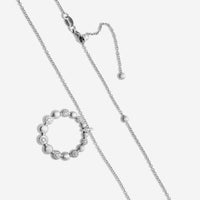 Mémoire Golden Bubbles Classic 18K White Gold Diamond Pendant Necklace MSGBMRP-0050TW - THE SOLIST