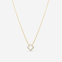 Hearts On Fire Charmed 18K Yellow Gold Diamond Pendant Necklace HFPCSQ00288Y