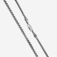"KONSTANTINO - ""Hephaestus"" Sterling Silver & 18k Yellow Gold, Hawk's Eye Doublet Cross (HKE: 24x7mm) - STKJ375-408-CUT  Pendant Dimensions: 1.50 x 1.00 in. S/S Chain Included:CHKJ6-131-18 (Length - 18in.)" - THE SOLIST