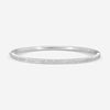 Mémoire - Double Row Paramount Bangle 18K White Gold Bracelet CGPR124-18KW - THE SOLIST