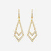 Mémoire - Essentials Kite 18K Yellow Gold Diamond 1.68ct Drop Earrings CHH01K1-18KY - THE SOLIST