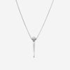 Lugano Mini Nail 18K White Gold Diamond Pendant Necklace 1295288 - THE SOLIST