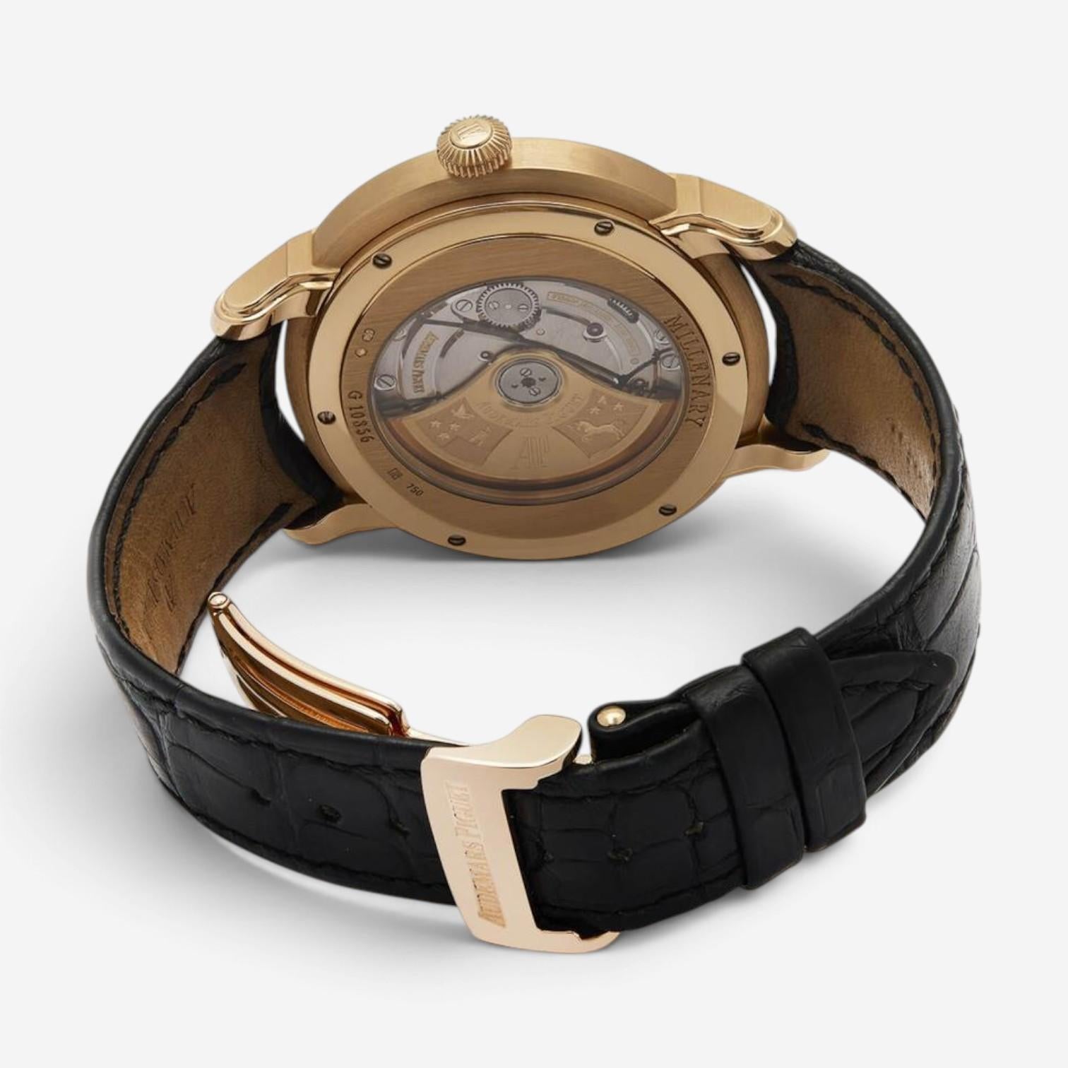 Audemars Piguet Millenary 18K Rose Gold Automatic Unisex Watch 15320OR.OO.D002CR