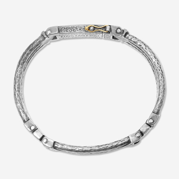 KONSTANTINO - "Ss Classic" (Cuff) - S/S Bracelet - BKJ141-131

Length: 8 INCHES
Retail $1,350.00 - THE SOLIST