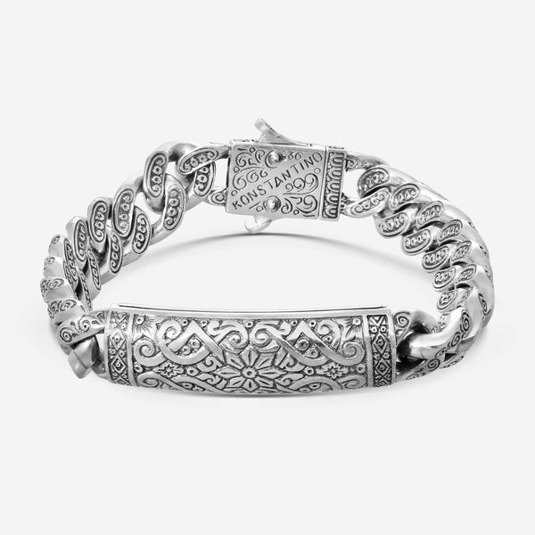 KONSTANTINO - "Ss Classic" (Link) - S/S Bracelet - BKJ328-131

Length: 8 INCHES
Retail $1,530.00 - THE SOLIST