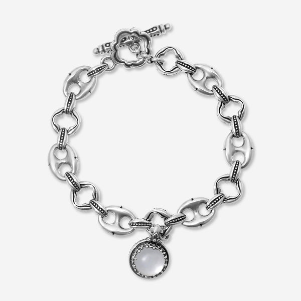 KONSTANTINO - "Ultra" (Link) - S/S MOP Doublet Bracelet - MOP Doublet, 9mm - BKJ695-313

Length: 7.5 INCHES
Retail $820.00 - THE SOLIST