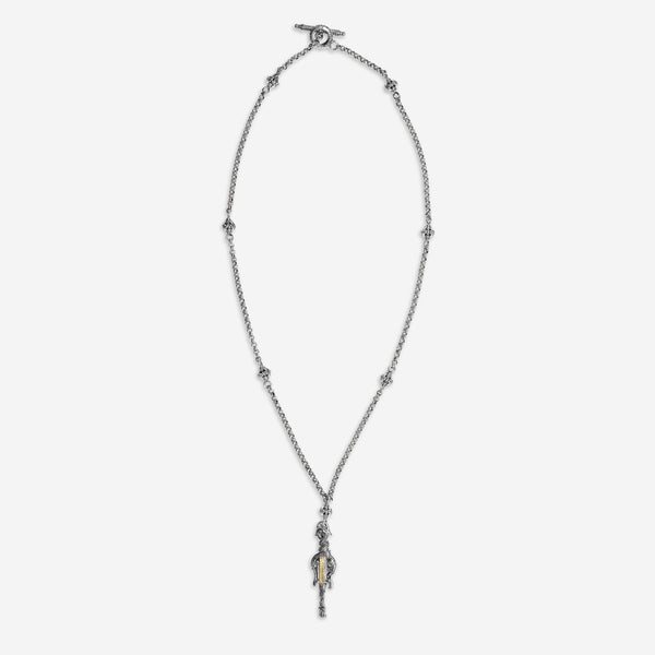 KONSTANTINO - "Soul" - 18K Gold & S/S Necklace 22" 6U - KOKJ381-130-22

Length: 22 INCHES
Retail $1,070.00 - THE SOLIST