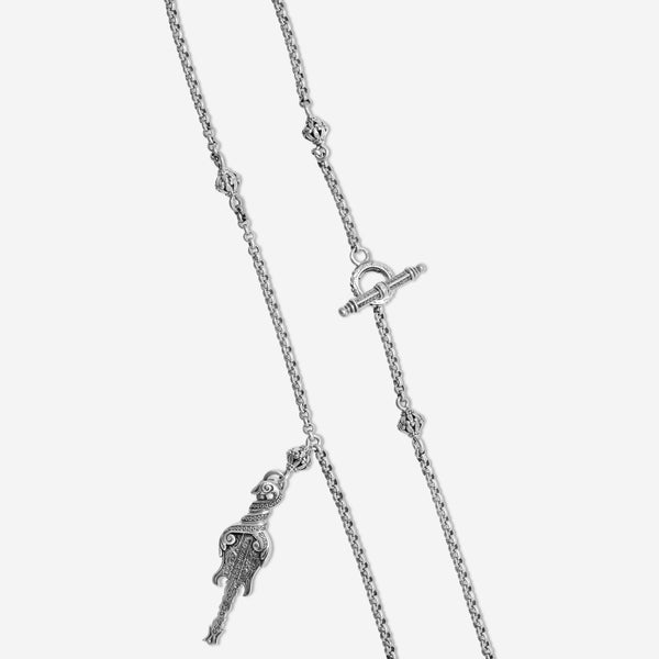 KONSTANTINO - "Soul" - 18K Gold & S/S Necklace 22" 6U - KOKJ381-130-22

Length: 22 INCHES
Retail $1,070.00 - THE SOLIST