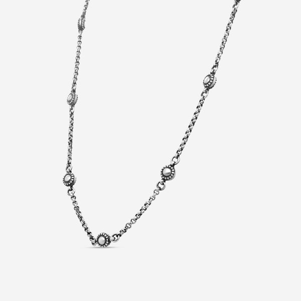 KONSTANTINO - "Ss Classic" S/S Dot Necklace - KOKJ366-131-28 16U

Length: 28 INCHES
Retail $940.00 - THE SOLIST
