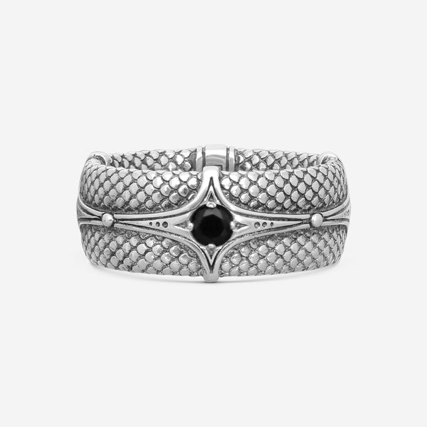 KONSTANTINO - "Aeolus" S/S Spinel Ring S11 - Blk Spinel, 3.5mm - DMK2085-375 S11

Ring Size: 11
Retail $330.00 - THE SOLIST