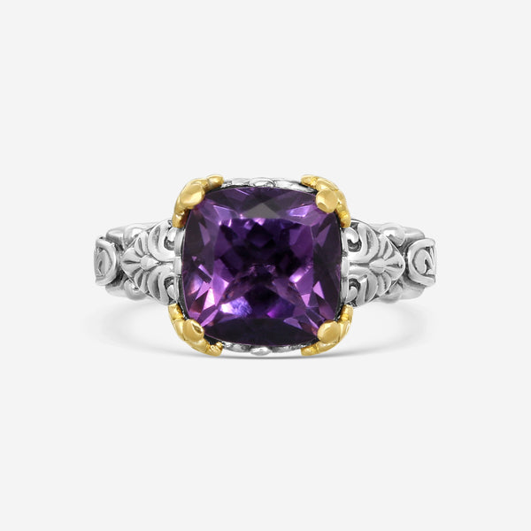 KONSTANTINO - "Hermione" 18K Gold & S/S AM Ring - AM, 5.62Ct- DMK2041-101-CUT S8

Ring Size: 8
Retail $790.00 - THE SOLIST