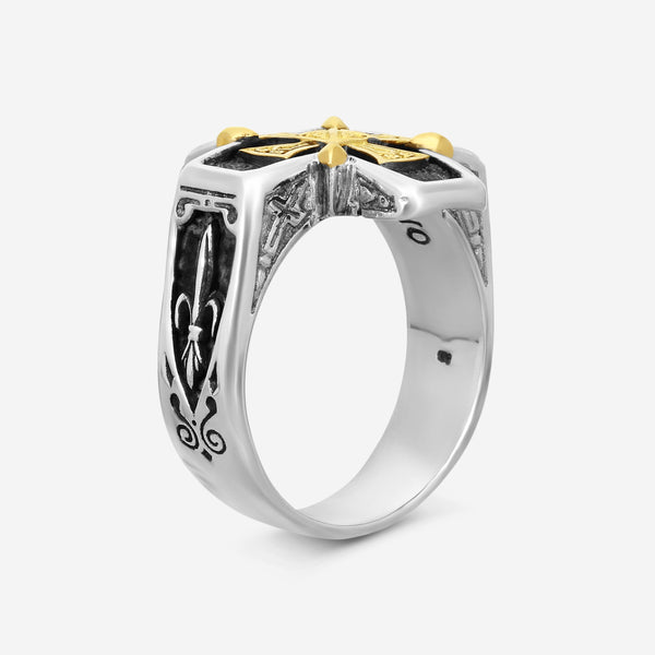 KONSTANTINO - "Stavros" 18K Gold & S/S Ring - DKJ835-130 S13.5

Ring Size: 13.5
Retail $1,450.00 - THE SOLIST