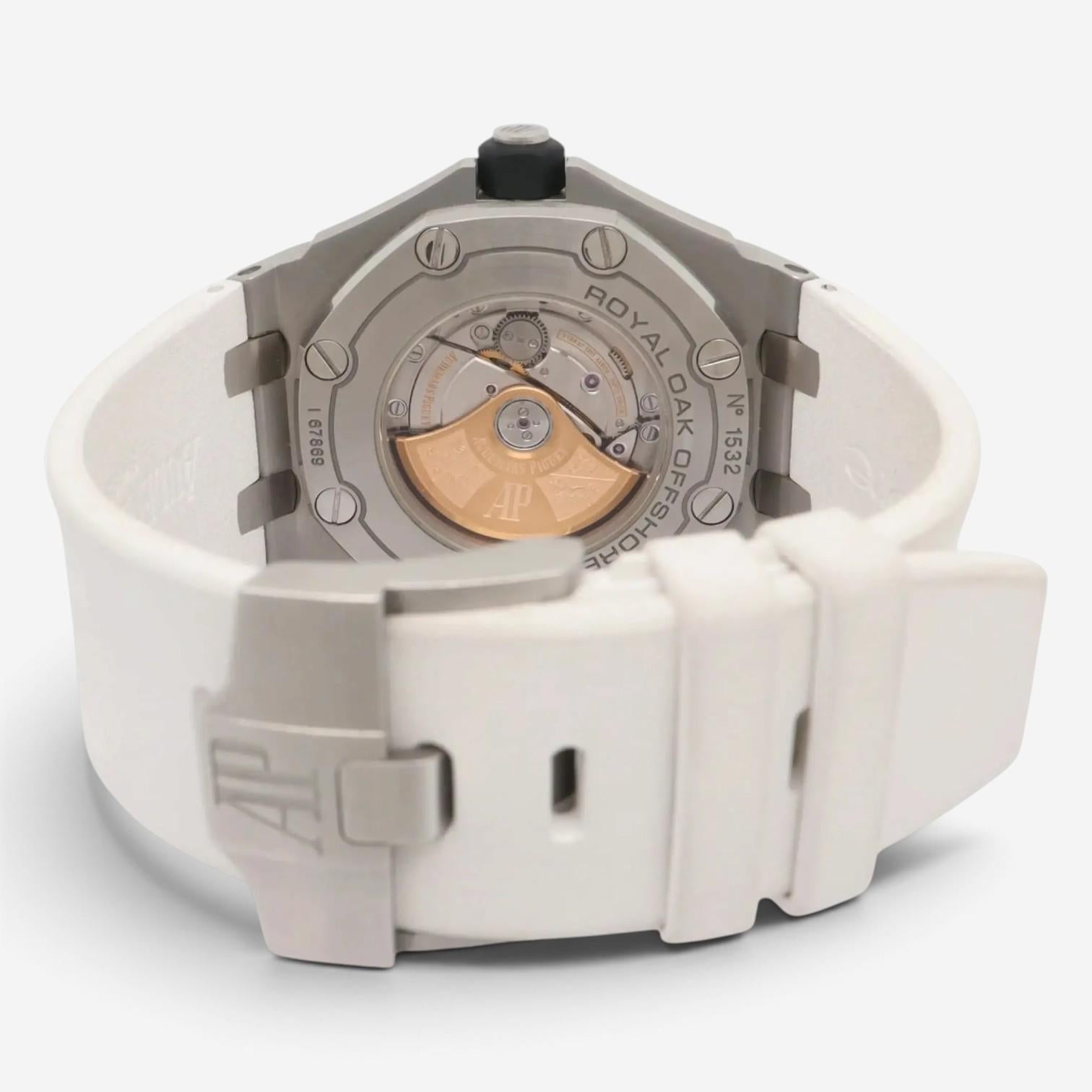 Audemars Piguet Royal Oak Offshore 42mm Steel Automatic Men's Watch 15710ST