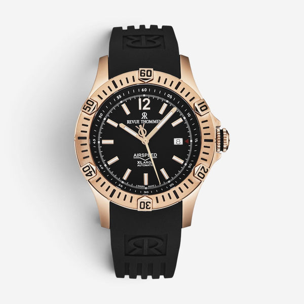 Revue Thommen Airspeed Rose Gold Stainless Steel Automatic Men's Watch 16070.466