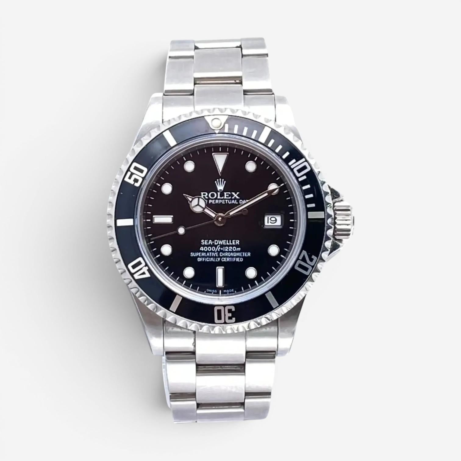 Rolex Sea-Dweller Stainless Steel Automatic Men's Watch 16600