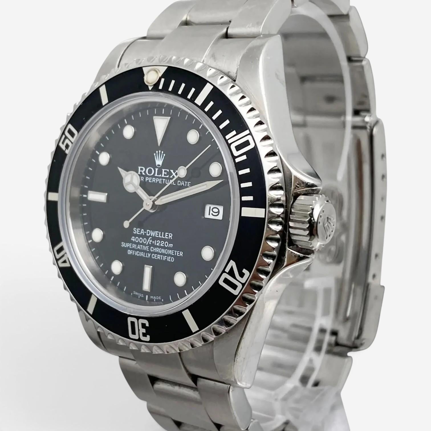 Rolex Sea-Dweller Stainless Steel Automatic Men's Watch 16600