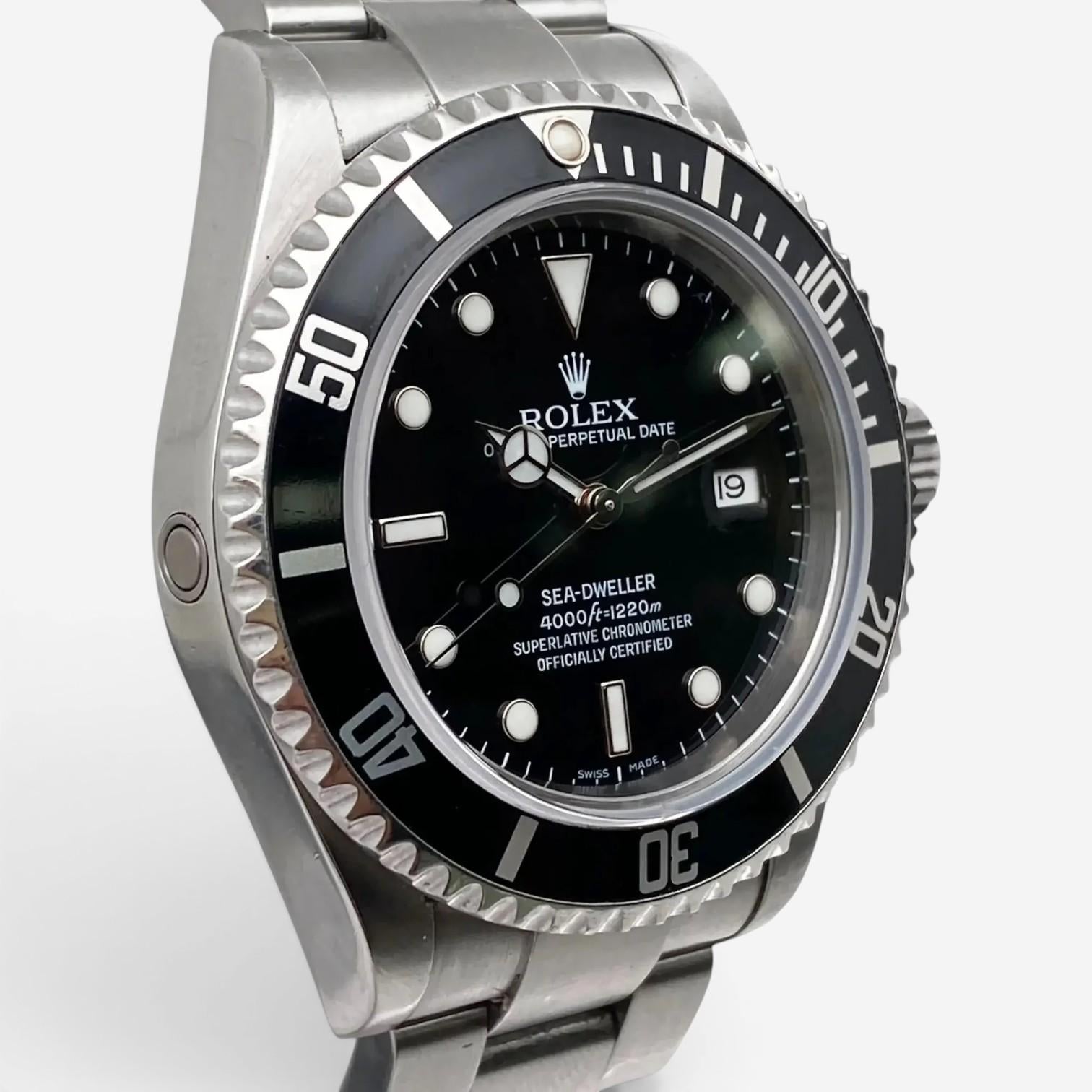 Rolex Sea-Dweller Stainless Steel Automatic Men's Watch 16600