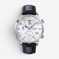 Glashütte Original Senator Cosmopolite Stainless Steel Automatic Men's Watch 1-8