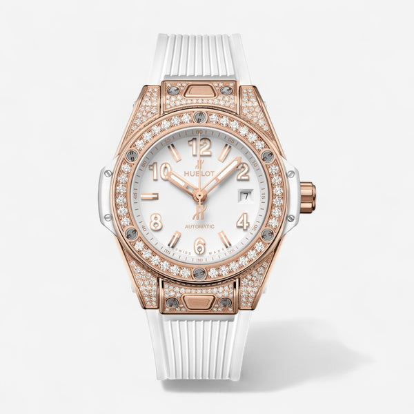Hublot Big Bang One Click 18K Rose Gold Automatic Ladies Watch 485.OE.2080.RW.1604