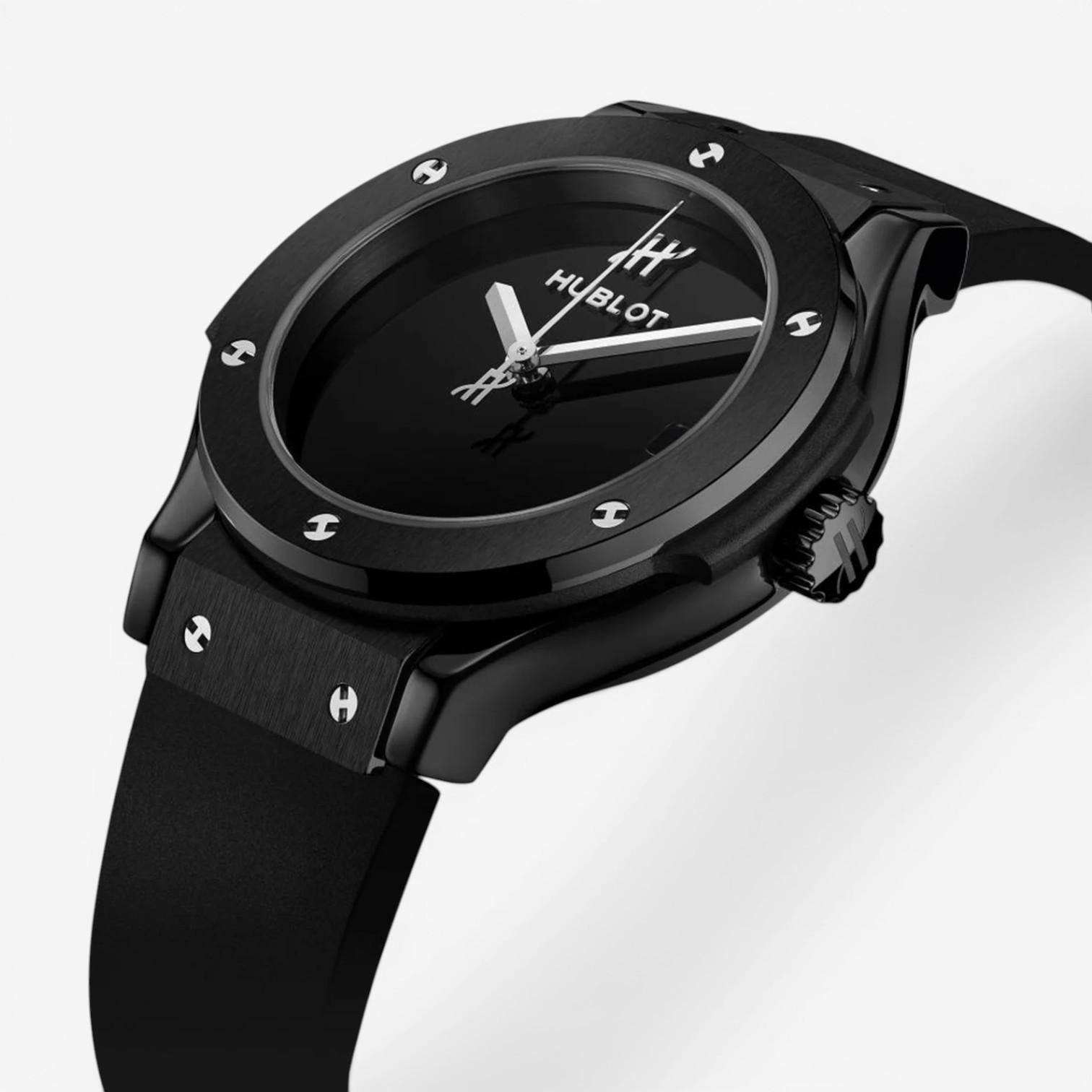 Hublot Classic Fusion Ceramic Quartz Ladies Watch 581.CX.1270.RX.MDM