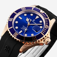 Revue Thommen Diver Blue Dial Stainless Steel Automatic Men's Watch 17571.2865 - THE SOLIST