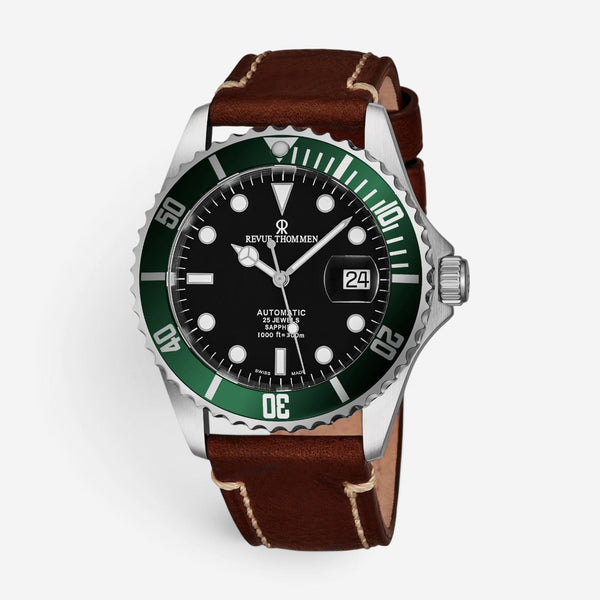 Revue Thommen Diver Stainless Steel Automatic Men's Watch 17571.2534