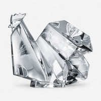Baccarat Origami Crystal Rooster Figurine 1762749 - THE SOLIST