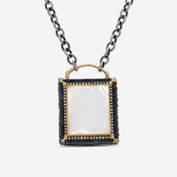 Armenta Old World 18K Yellow Gold & Sterling Silver Multistone Pendant Necklace 15595