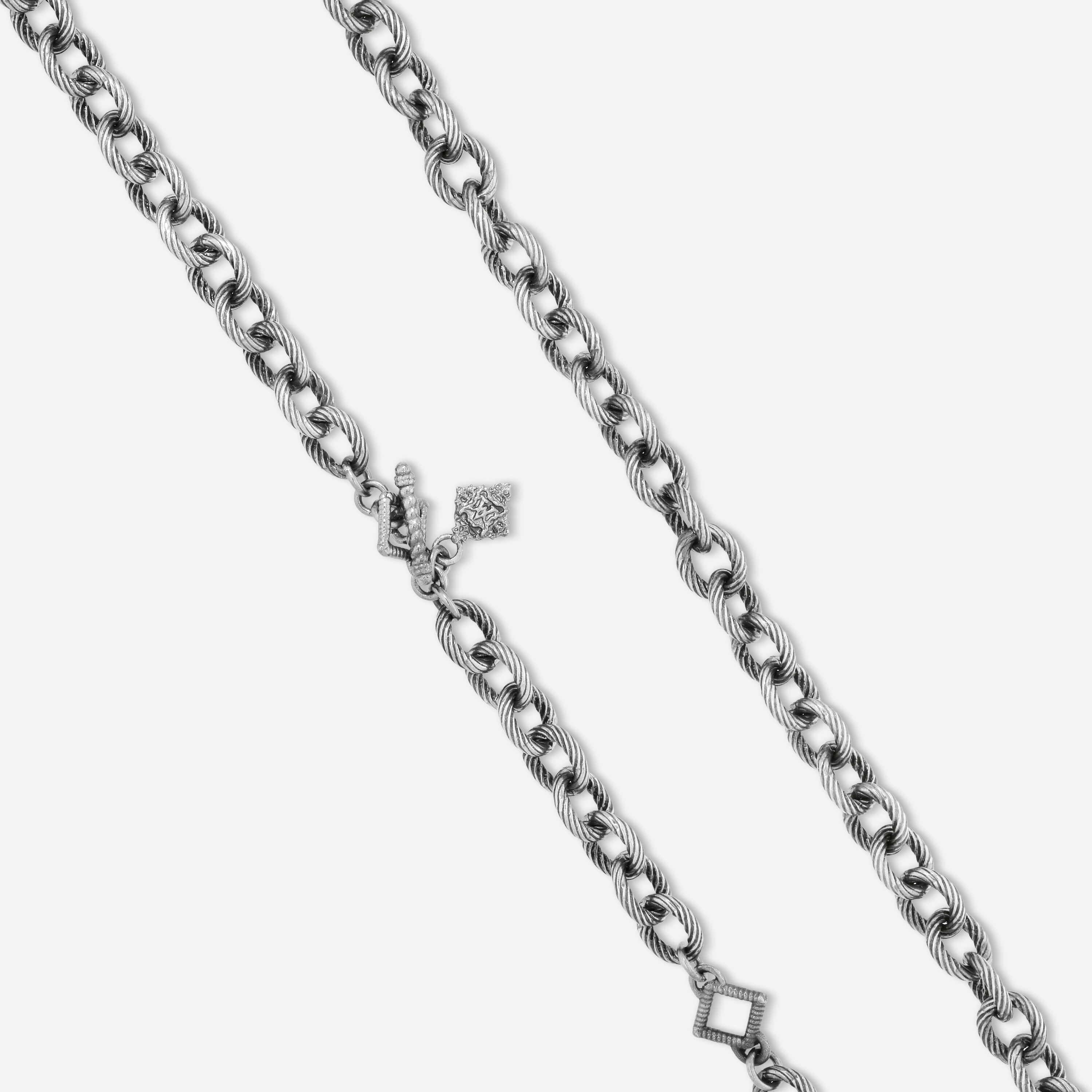 Armenta Old World 18K Yellow Gold & Sterling Silver Multistone Pendant Necklace 15595