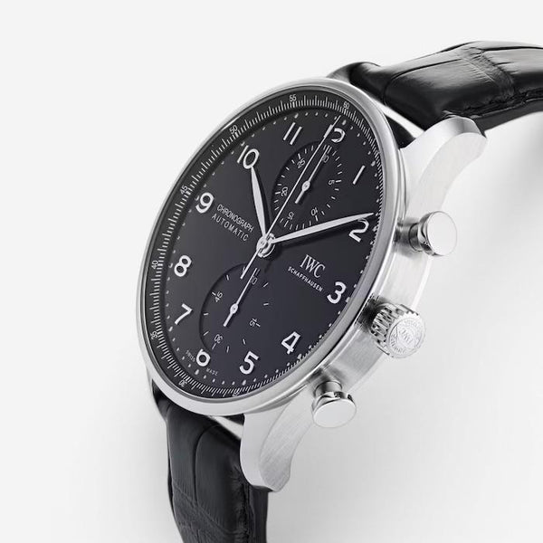 IWC Portugieser Chronograph Stainless Steel Automatic Men's Watch IW371609